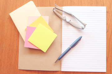 note paper with vintage style