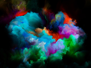 Obraz na płótnie Canvas Colorful Cloud Abstraction