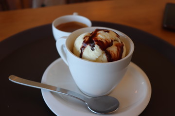 cup of coffee with whipped cream