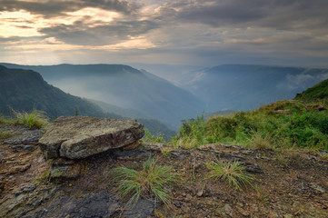 Valley View from Highway,Cherrapunjee,Meghalaya,India
