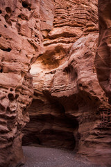 Red Canyon at Israel desert 