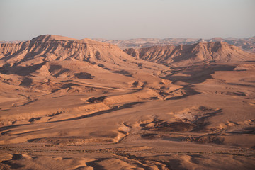 Fototapeta na wymiar Beautiful desert in wadi rum jordan
