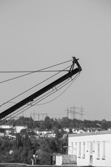 structure from old conveyor in Limburg germany