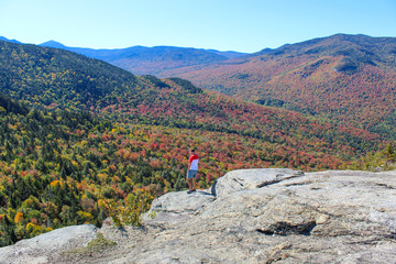 Adirondack mountains in autumn