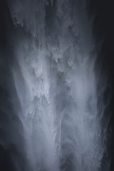 Haifoss, Waterfall in the Icelandic Highlands