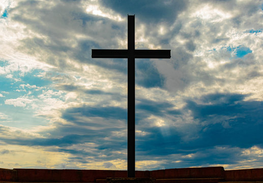  cross with blue sky