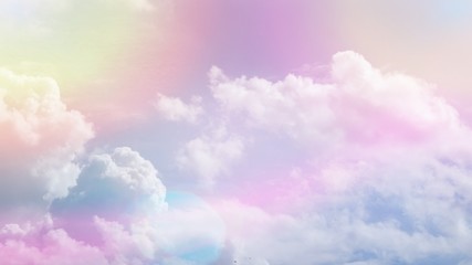 Pastel colorful sky scape background concept freedom
