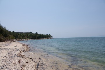 Сoast of one of the northern islands of Nha Trang