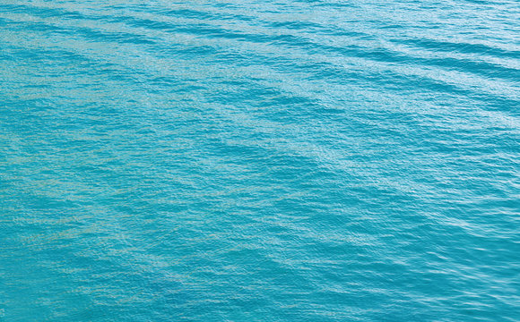 turquoise sea water