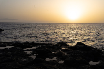 Sea sunset