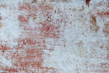 painted rusted metal surface, shot on a Sunny autumn day