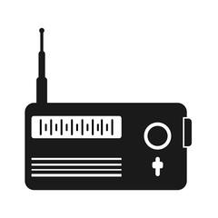 vector icon FM radio receiver