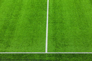 Fussballfeld aus Kunstrasen © by-studio