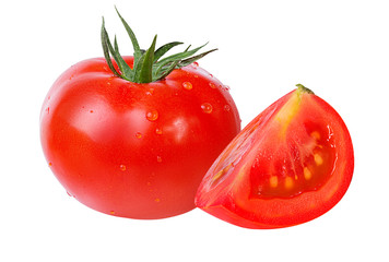 tomato isolated on white background