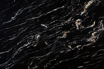 New granite background in awesome black color for your interior. High quality texture. - obrazy, fototapety, plakaty