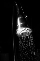 Water Drops From a Sink Faucet