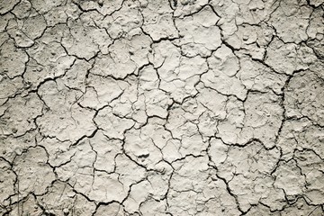 Drought land concept