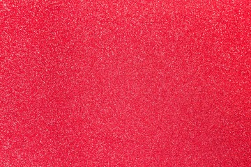 Red glitter shiny texture background for christmas, Celebration concept.
