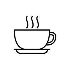 Cup of coffee - mug - cup of tea icon vector. Premium quality vector symbol drawing concept for your logo web mobile app UI design.