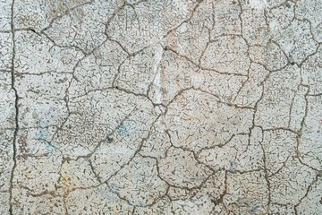 cracked texture of concrete outdoor table