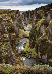 Fototapeta na wymiar Iceland Canyon