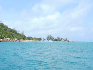 Fototapeta na wymiar Seychelles's beautiful islands