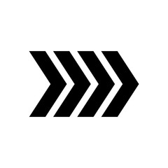 arrow icon vector trendy flat design