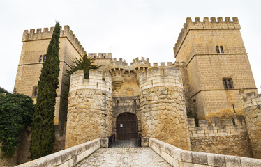 Obraz premium Castle of Ampudia. Palencia. Spain 