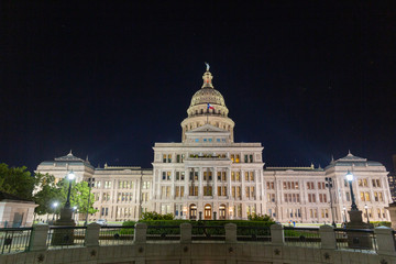 Texas State Captiol at Night #4