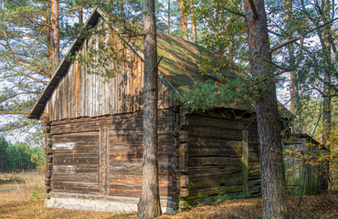 szopa wieś Podlasie © rpetryk