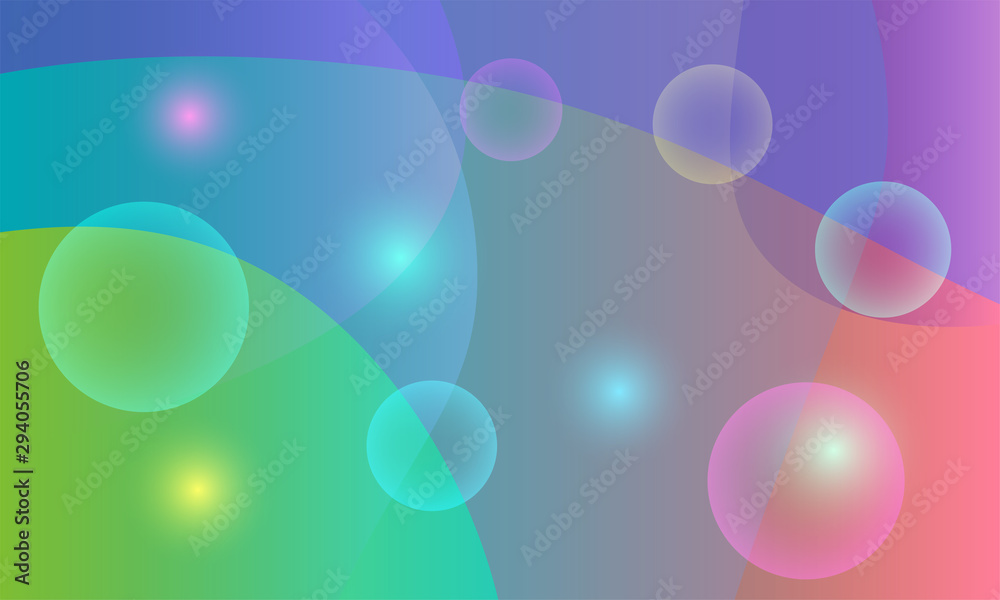 Aufkleber modern template for concept design. trendy wallpaper. graphic element. vibrant. modern vector design