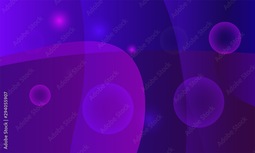 Fototapete trendy web banner for wallpaper design. trendy template. web banner design template. isolated light 