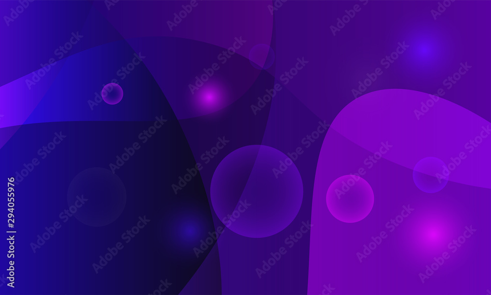 Fototapete trendy web banner for wallpaper design. trendy template. web banner design template. isolated light 