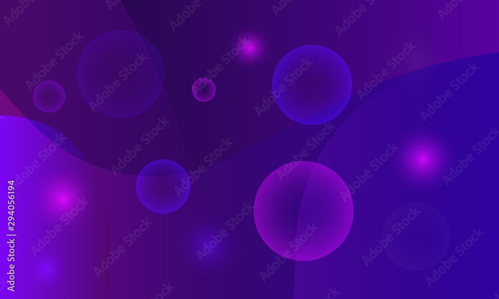 Fototapete trendy web banner for wallpaper design. trendy template. web banner design template. isolated light 