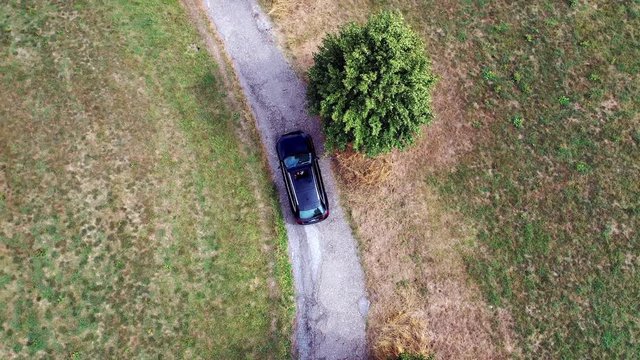 Audi A4 Avant von oben