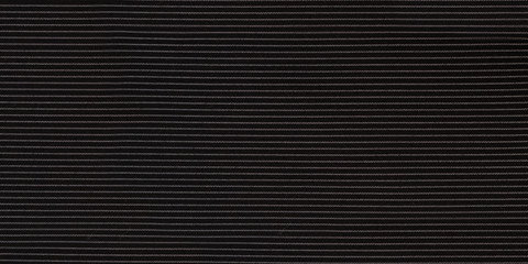 Black pinstriped seamless fabric. Background