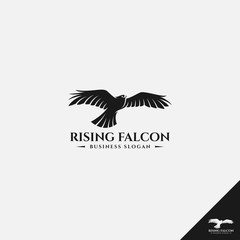 Naklejka premium Falcon Logo / eagle Logo