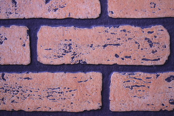 Close Up of an Old Exterior Brick Wall 