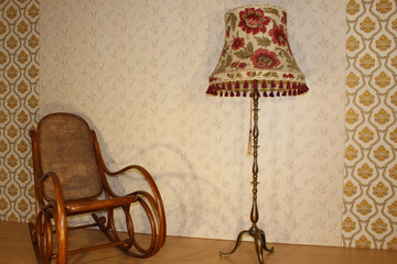 vintage floor lamp