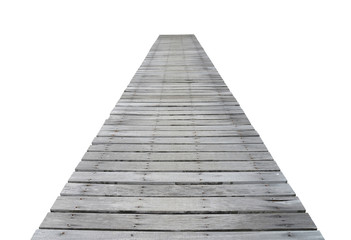 Fototapeta premium Long wooden pier