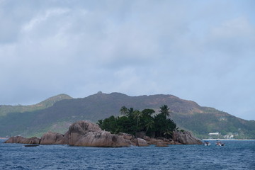 St. Pierre island on the Seychelles