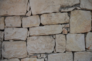 Texture of a brick wall. Old stone and brick wall background