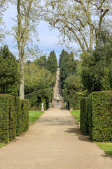 Boboli Gardens, Florence, Italy - Viottolone, the steep sloping avenue connecting Porta Romana with the top of the Hill