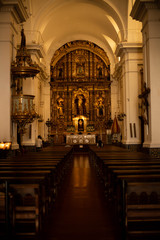 Fototapeta na wymiar Iglesia de recoleta