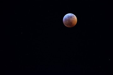 partial blood moon