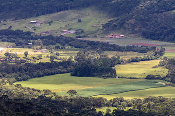 Rural property in the mountains of southern Brazil.