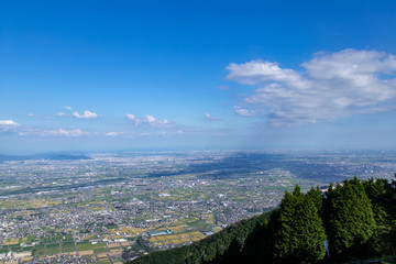 〈岐阜県〉池田山からの景色