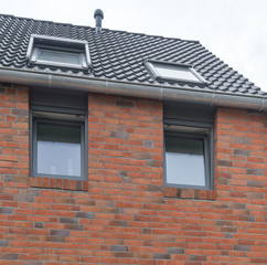 Moderne Fenster in anthrazit