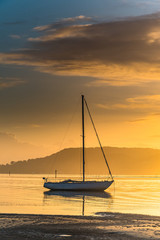 Golden Hour Sunrise Waterscape