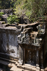 Beng Mealea is a famous landmark in Cambodia.